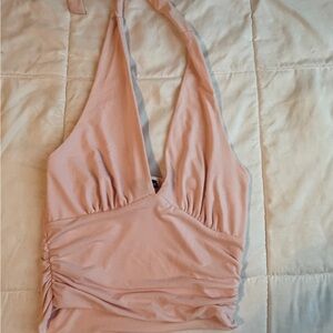 Light Pink crop Top